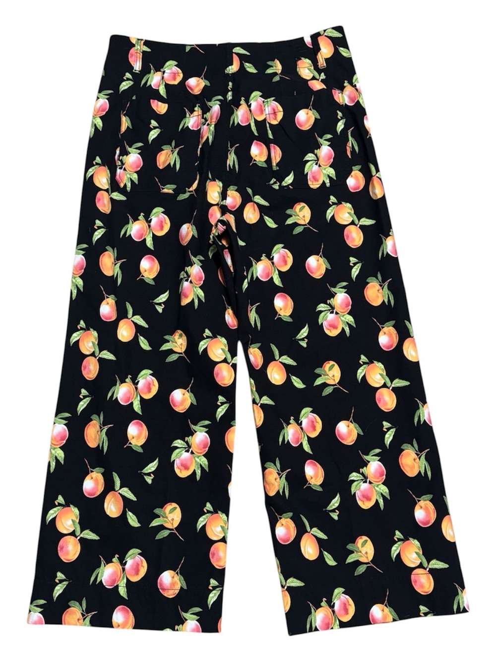 092 MAEVE Anthropologie Women’s The Colette Wide Leg Peach Pant, Large (Sz 32) - Picture 4 of 14